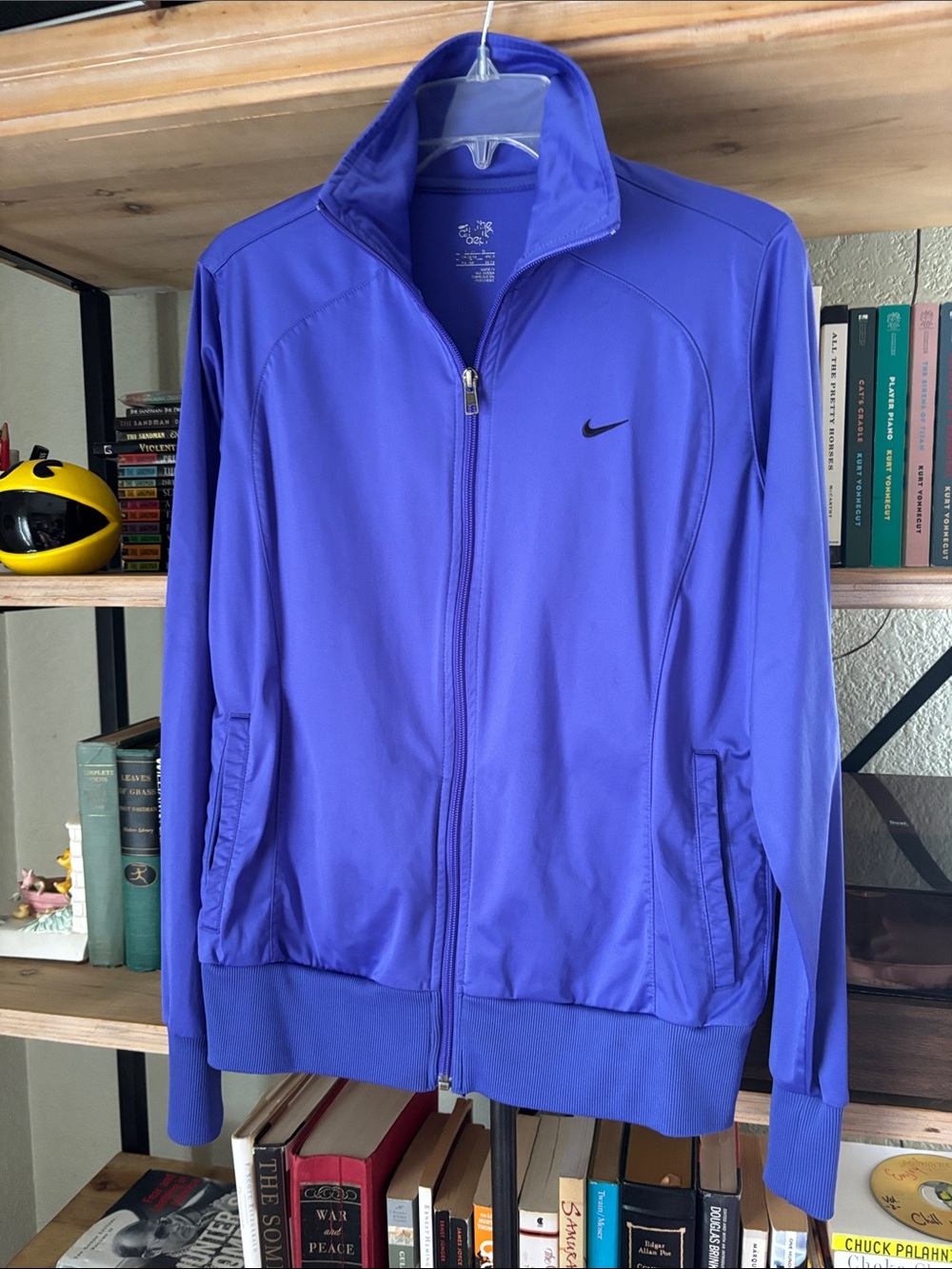 Nike Violet Lightweight Full-Zip Track Jacket